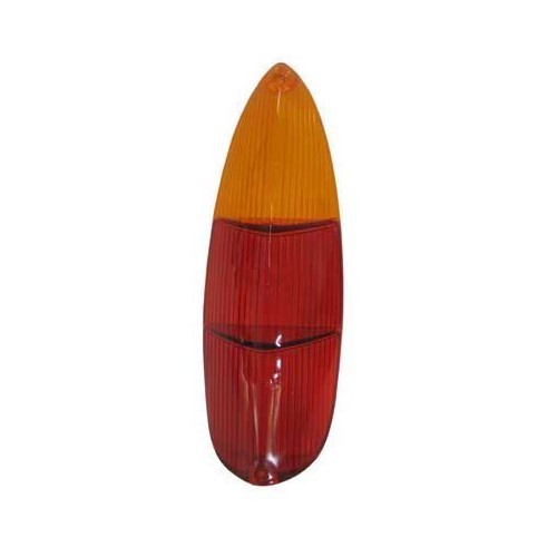  Achterlichtglas oranje/rood voor Type 3 61 ->69 - T3A15600OR 
