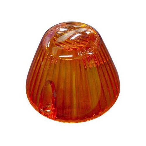  Oranje knipperlichtglas voor Type 3 61 ->69, Karmann Ghia 64 ->69 - T3A16100 