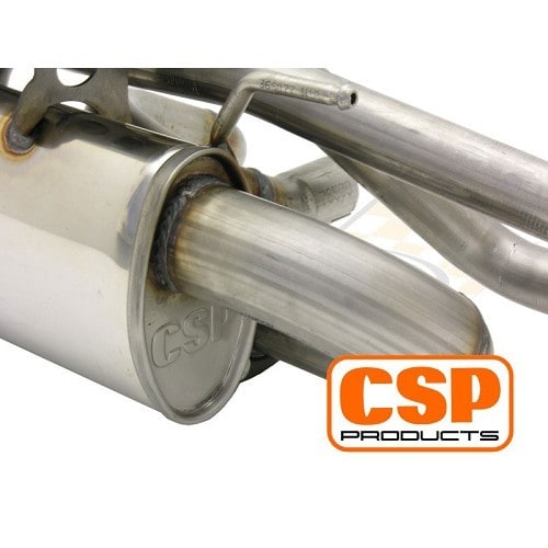  45 mm stainless steel CSP PYTHON exhaust for Type 3 - T3C20313-5 
