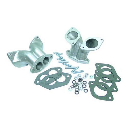     
                
                
    Paire de pipes d'admission courtes pour carburateurs IDF sur moteur type 3 - T3C40000
