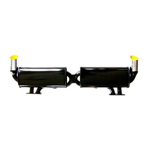  Dual Quiet Pack" sports exhaust silencer for Transporter 1.9 / 2.0 L - T4C203002-1 