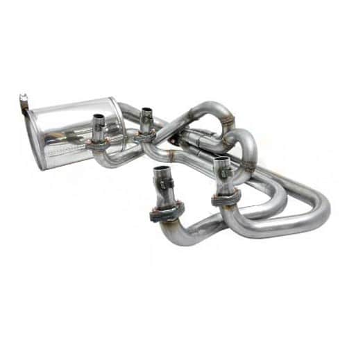  CSP Python stainless steel exhaust for T4 ->78engine in Beetle, 42 mm pipes - T4C20400-1 