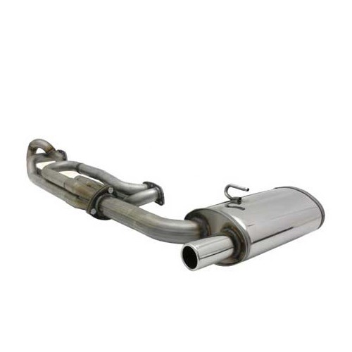  CSP Python 42 mm stainless steel exhaust for VW Combi 1.7 ->2.0 - T4C20420 