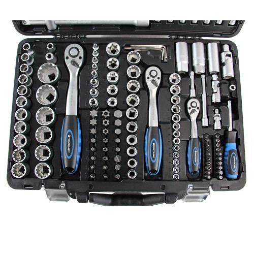  12-sided ratchets and sockets TOOLATELIER 171-piece tool set - TA00052-1 