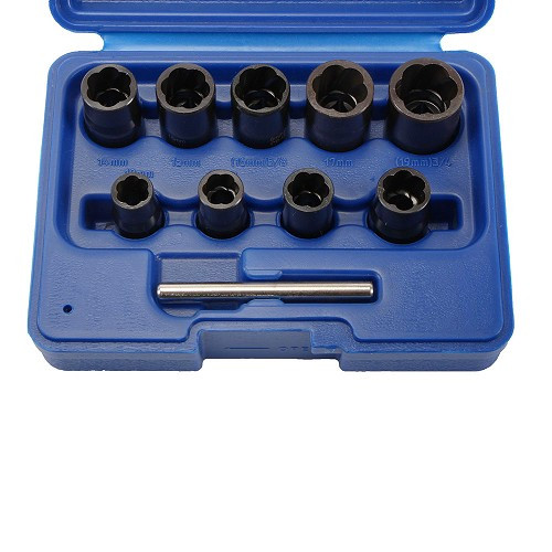 Steckschlüssel für beschädigte Muttern TOOLATELIER Vierkant 3/8. - TA00104