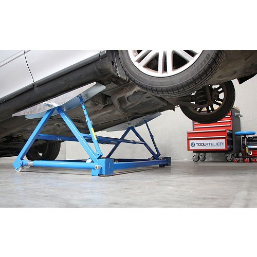Pont basculant mobile TOOLATELIER ajustable en 3 tailles pour automobile - TA00205