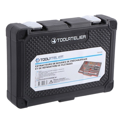  TOOLATELIER glow plug extractors and thread repairs - TA00282-4 