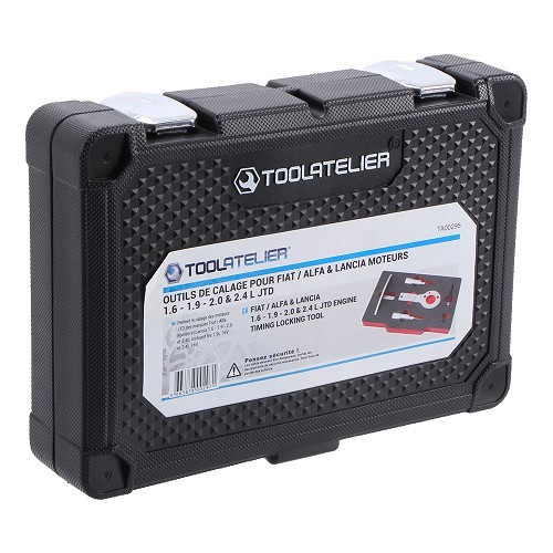  TOOLATELIER timing tools for Fiat / Alfa and Lancia - 1.6 / 1.9 / 2.0 and 2.4L JTD engines - TA00295-4 