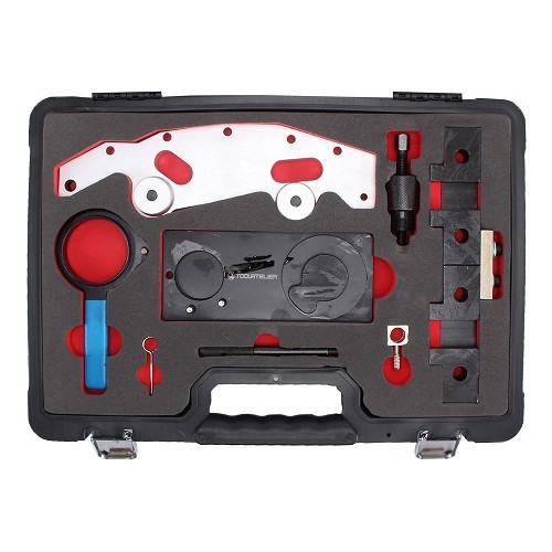     
                
                
    Outils de calage de distribution TOOLATELIER pour BMW M52, M54 et M56 - TA00310
