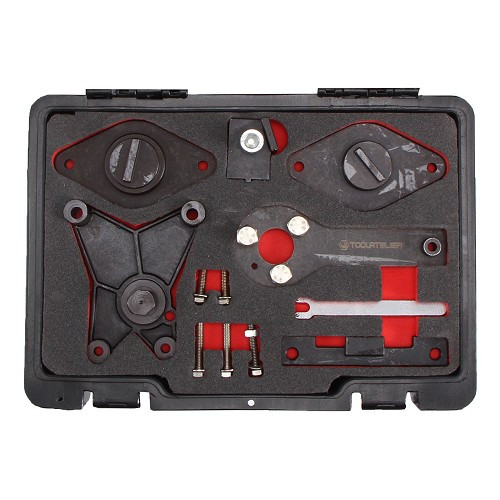     
                
                
    Outils de calage de distribution TOOLATELIER pour Fiat 1.2 et 1.4 8V - TA00367
