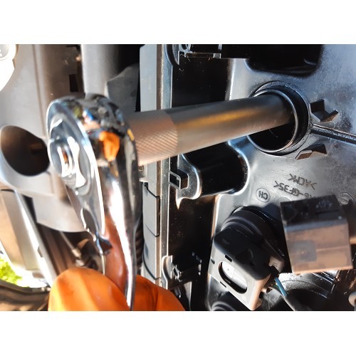  Douille longue pour bougie 14 mm TOOLATELIER - 12 pans pour BMW Mini, PSA et Renault 1.2 16V - TA00395-2 