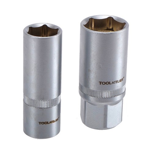  Steckschlüsseleinsätze für TOOLATELIER-Kerzen 16 und 21 mm - TA00396 