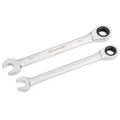  TOOLATELIER ratcheting combination wrenches - sizes in inches - TA00403-1 