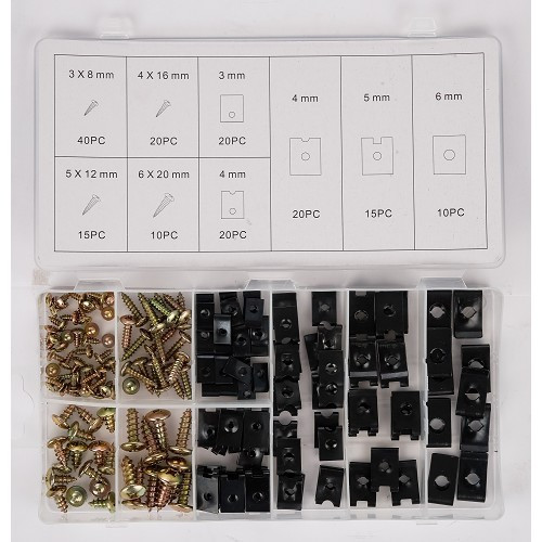  Kit de 170 piezas (tornillos + cajas) - TA00427-2 