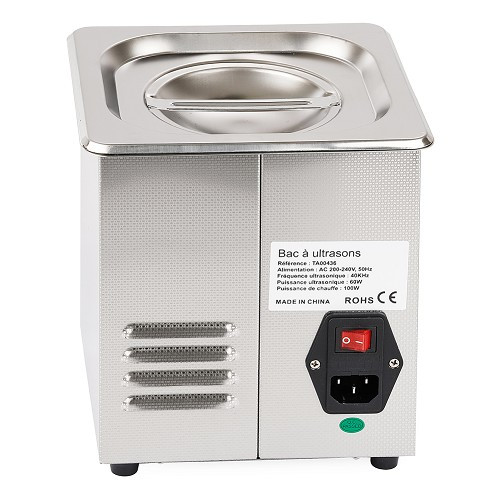 Pulitore a ultrasuoni 2 litri TOOLATELIER - TA00436