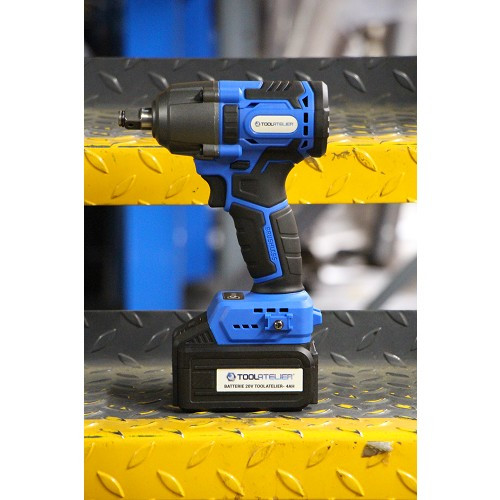 Clé à chocs sans fil 20V TOOLATELIER - 400Nm - TA00502