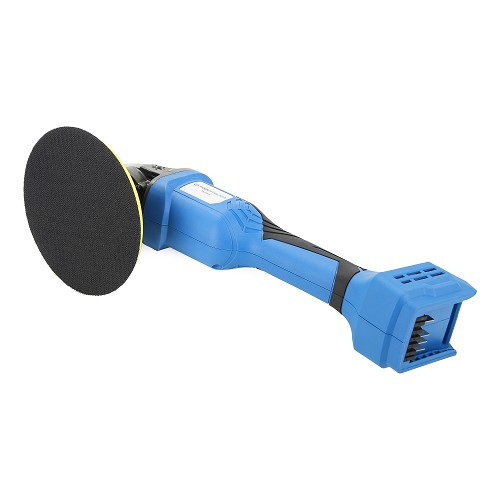 TOOLATELIER 20V cordless brushless orbital polisher with variable speed - 500 to 3000 rpm - TA00505