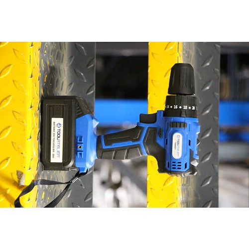 TOOLATELIER 20V cordless hammer drill 1450rpm with battery and charger - TA00514