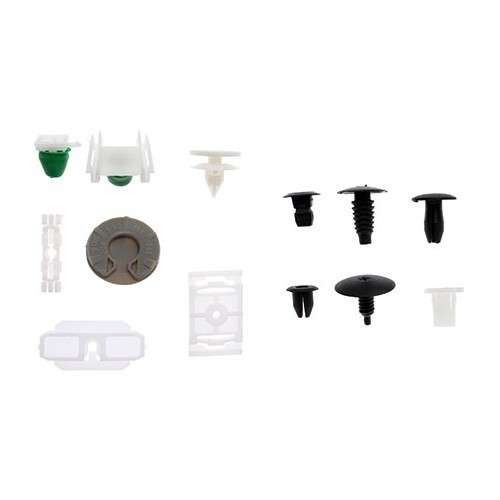     
                
                
    Agrafes de carrossier pour Volkswagen - 255 pièces - TB00022
