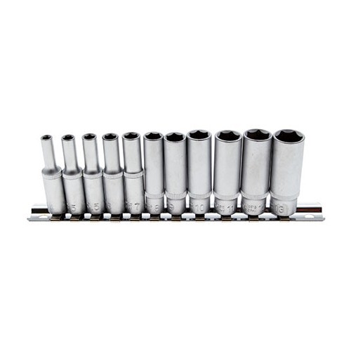     
                
                
    4 to 13 mm - 1/4" long socket rack - TB00100
