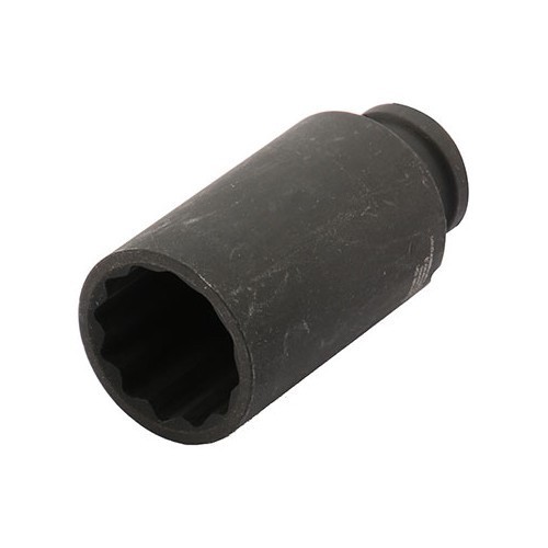 Long impact socket - 30 mm - 12 points - 1/2 - TB00101