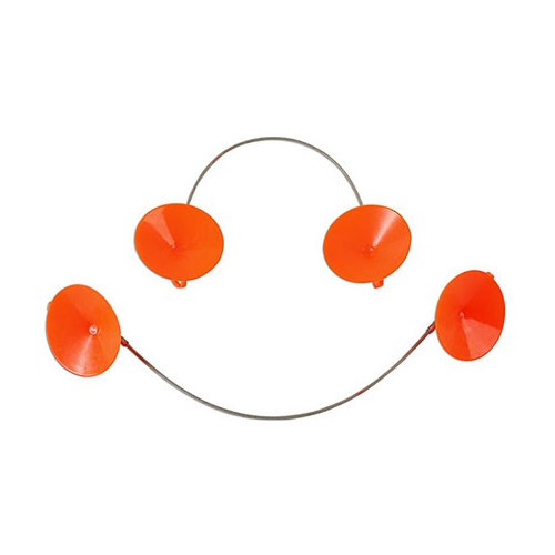 Suction cups for door glass, set of 2 - TB00191