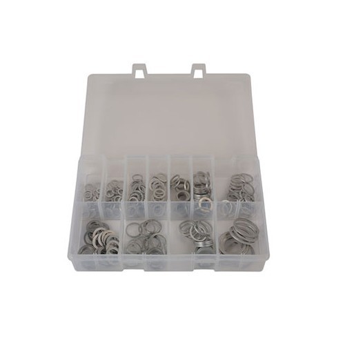 Aluminium washers - 260 pieces - TB00198