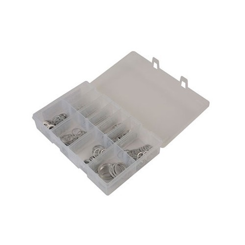 Aluminium washers - 260 pieces - TB00198