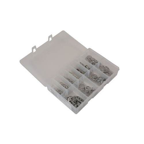 Aluminium washers - 260 pieces - TB00198