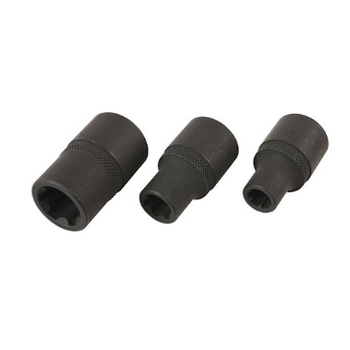  Set of 3 Ribe-type sockets - TB00225-3 