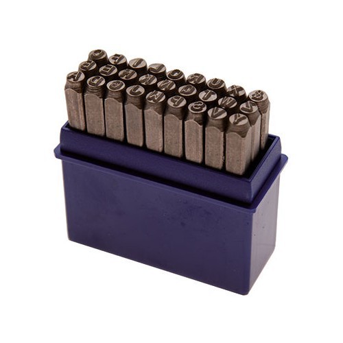     
                
                
    Letter punch set - 8 mm - TB00316
