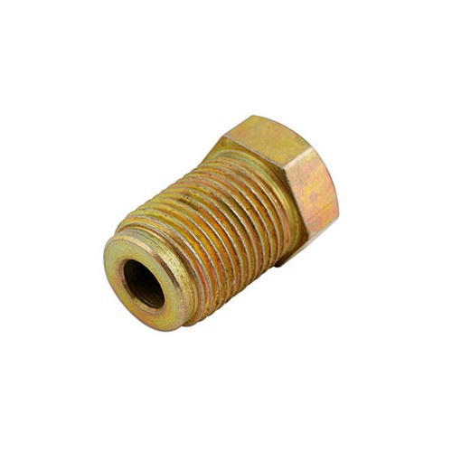 Raccord mâle 12 mm x 1 mm pour tuyau rigide 3/16 - TB00349