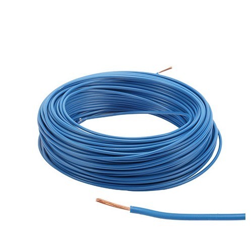  Special electrical wire for automobiles - 1.5 mm2 - sold by the metre - blue - TB00362 