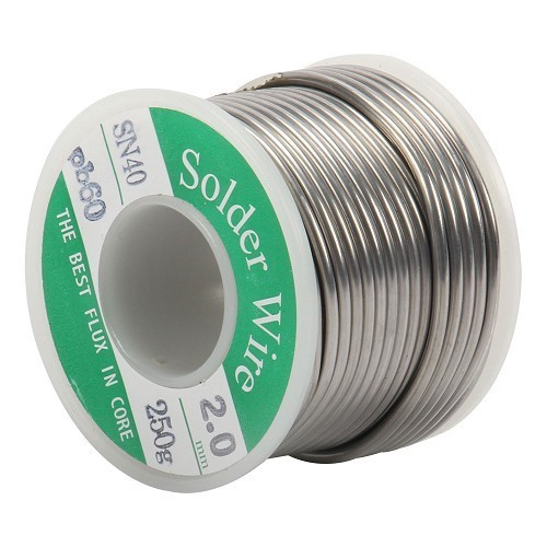  Tin wire coil - 2 mm - 250 g - TB00382 