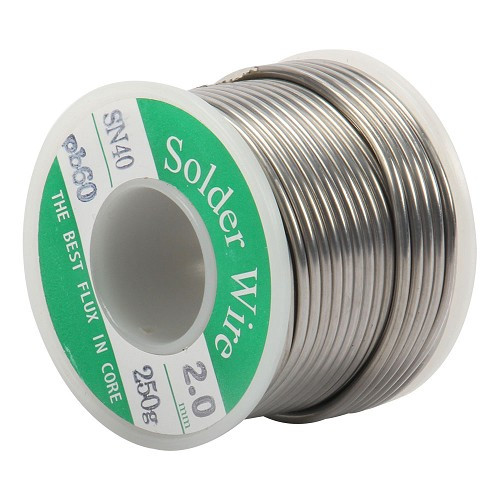     
                
                
    Tin wire coil - 2 mm - 250 g - TB00382
