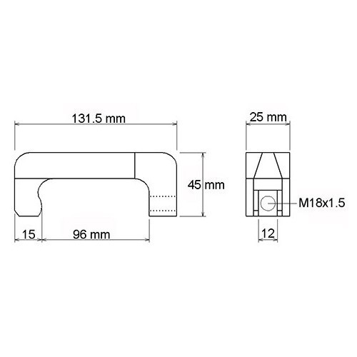  Einspritzdüsenauszieher für DCi-Motoren - 12 mm - TB00418-1 