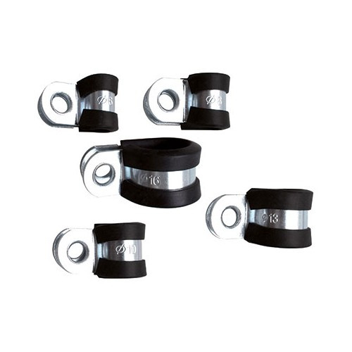     
                
                
    Assortiment de colliers de fixation pour câbles ou tuyaux - TB00487
