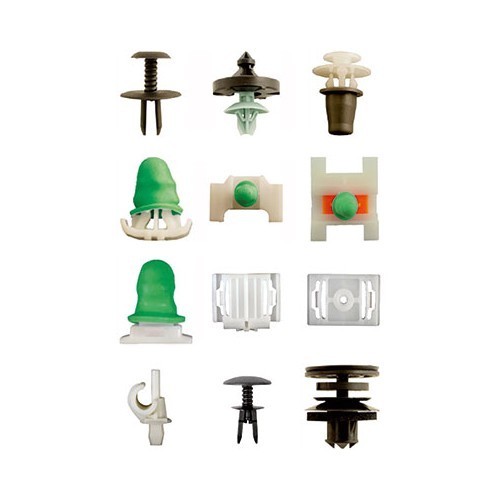     
                
                
    Assortiment d'agrafes pour Audi et VW - 160 pièces - TB00489
