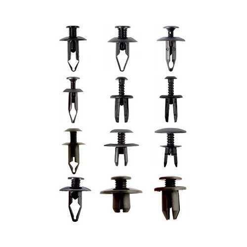  Assortment of clips for Mazda - 240 pieces - TB00502 