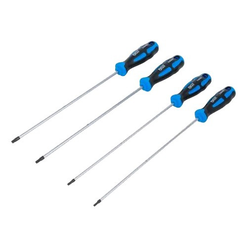     
                
                
    Set of 4 extra-long BGS Torx screwdrivers - TB00534
