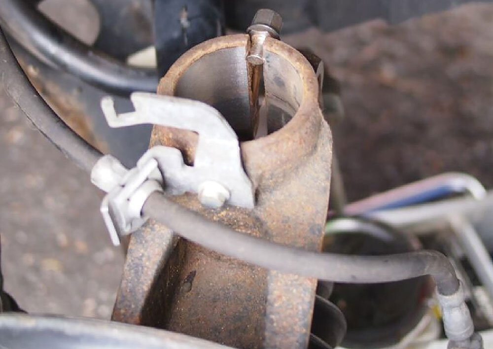 Outil D'écartement De Jambe De Force Suspension - Double Extrémité, Métal Robuste | Pour Séparer Moyeu Et Fusée