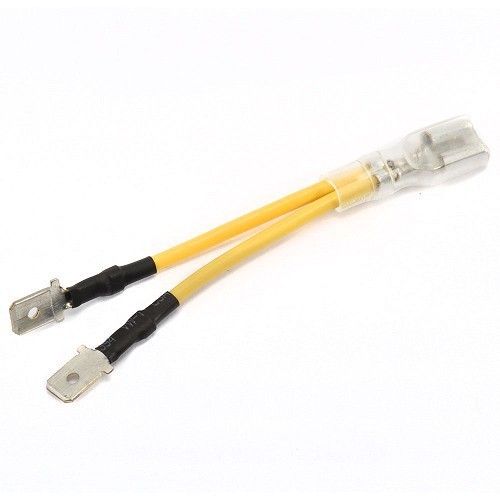  Y-Kabelverbindungen - 6,3 mm Flachstecker - 2 männlich / 1 weiblich - TB00678 