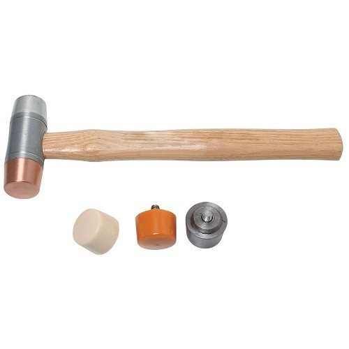  Sledgehammer with 5 interchangeable heads - Ø 35 mm - TB00706 