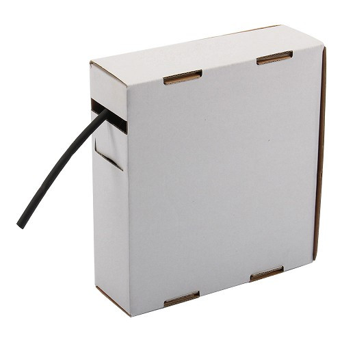 Heat-shrinkable sheath black 2:1 type G5 - diameter 4.8 mm - sold by the metre - TB00718