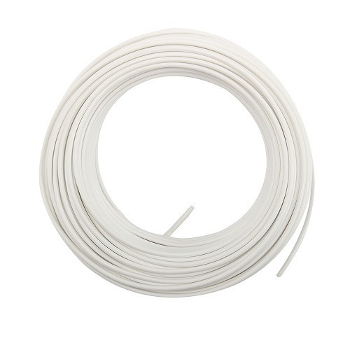  Special electrical wire for automobiles - 2.5 mm2 - sold by the metre - white - TB00725 