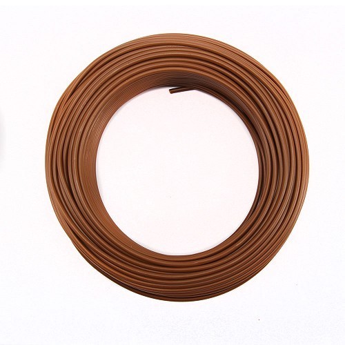  Special electrical wire for automobiles - 2.5 mm2 - sold by the metre - brown - TB00726 