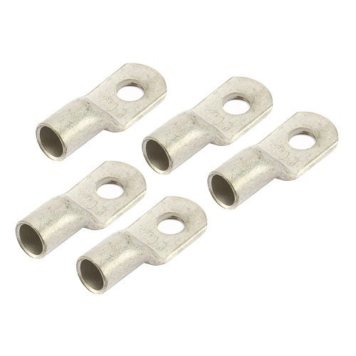  Uninsulated tube terminals - 35 mm2 - M6 - 5 pieces - TB00731 