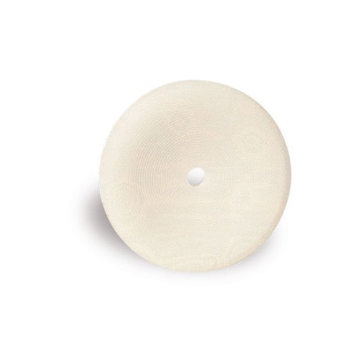  Klittenband polijstschuim - medium - wit - Ø: 150 mm - TB00777 