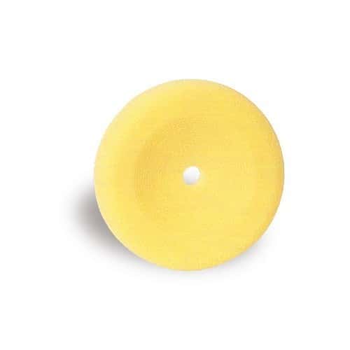  Klittenband polijstschuim - hard - geel - Ø: 150 mm - TB00779 
