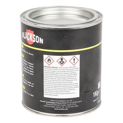 Black undercoating - BLACKSON - 1 kg - TB00795